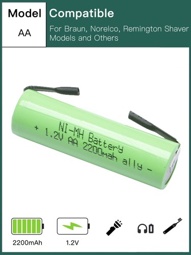 Batteria per rasoi braun - aa,